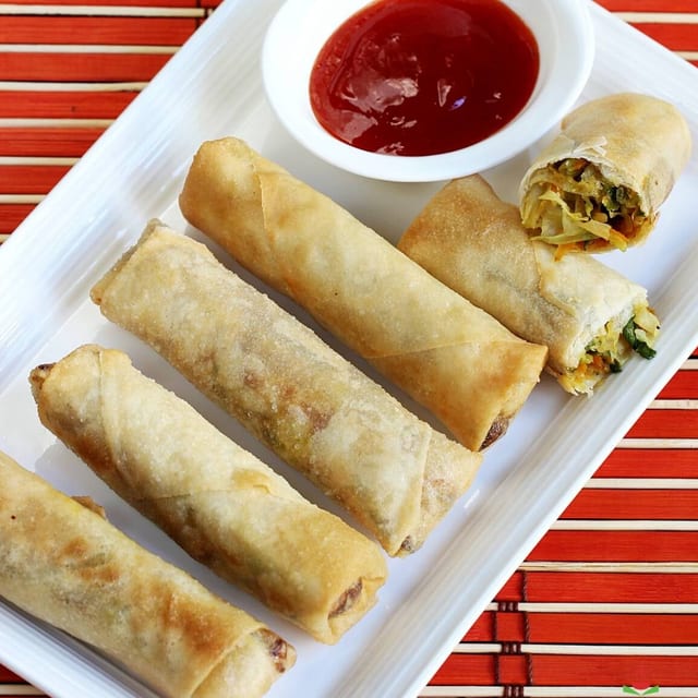 Vegetable Spring Roll.