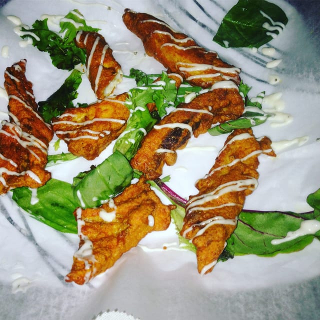 Fish Pakora.