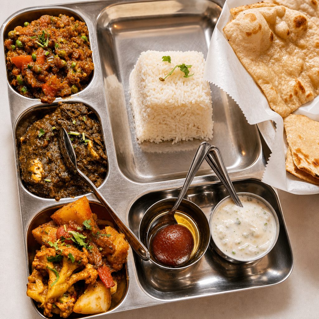 Vegetarian Thali.