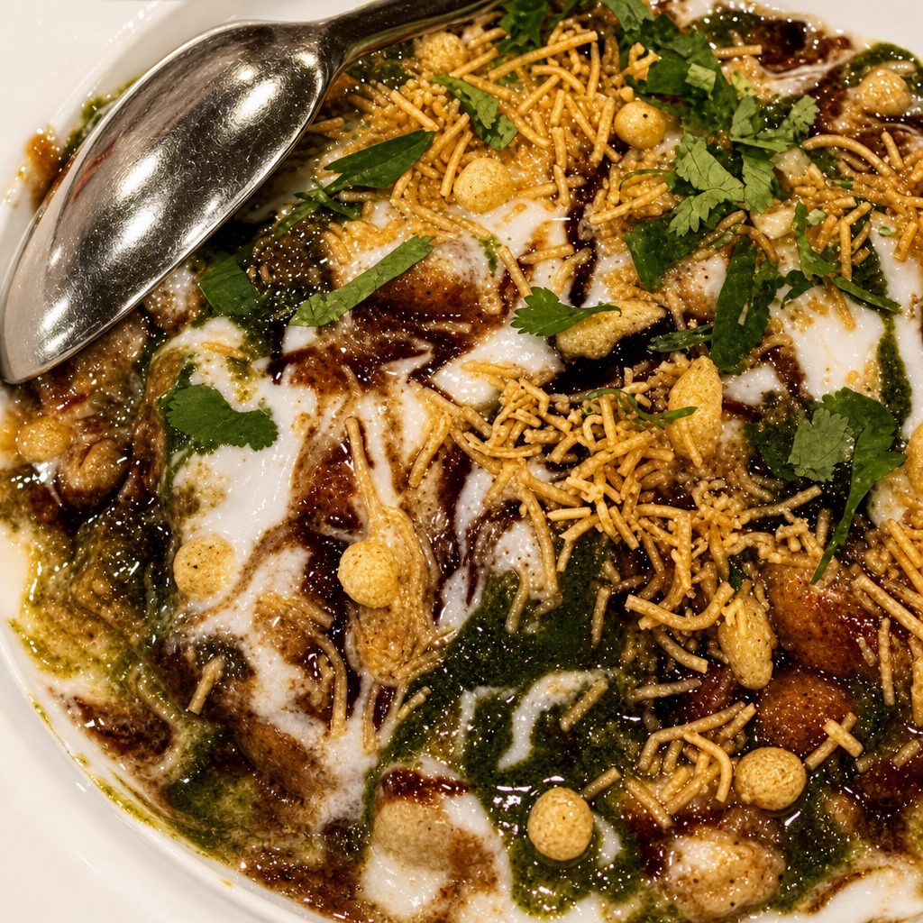 Samosa Chaat.