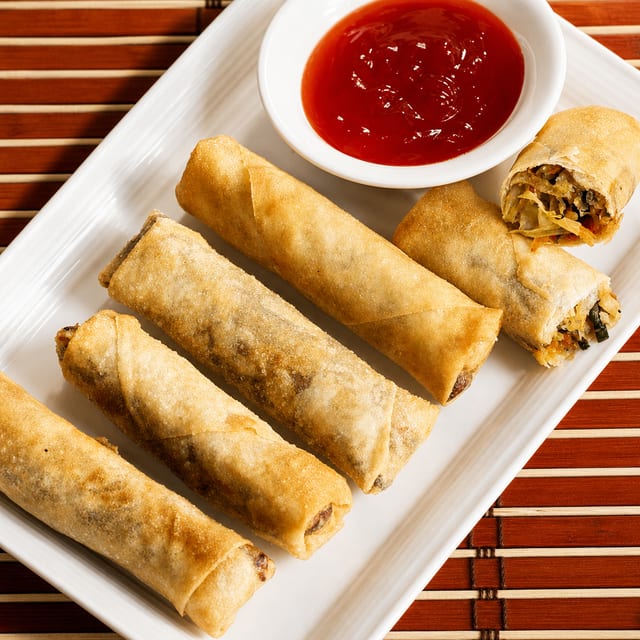 Vegetable Spring Roll.