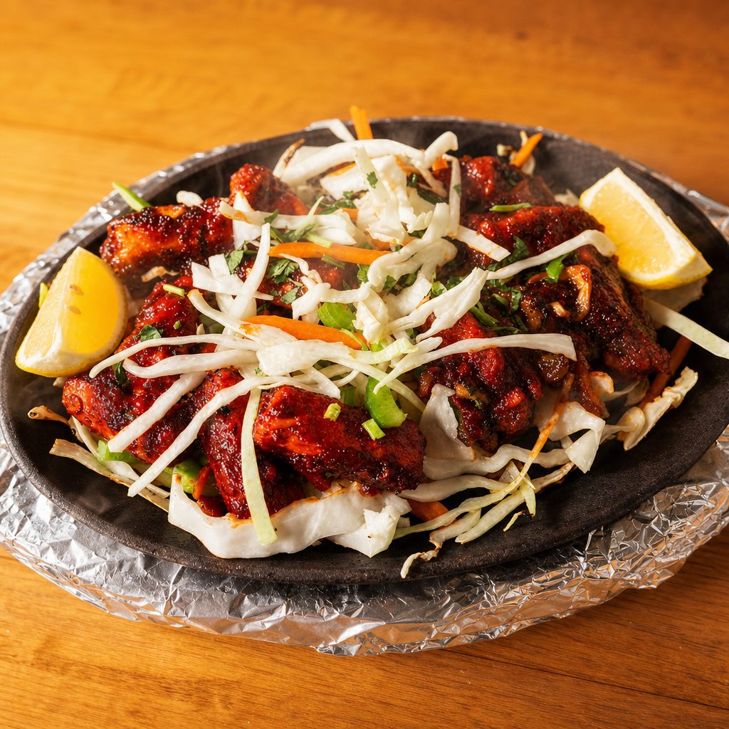 Garlic Paneer.