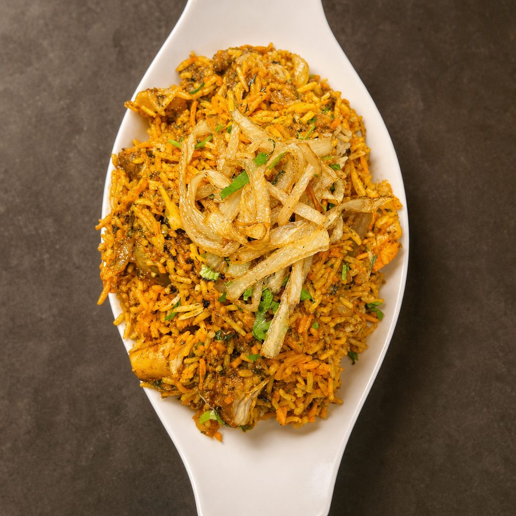 Shahjahani Biryani.