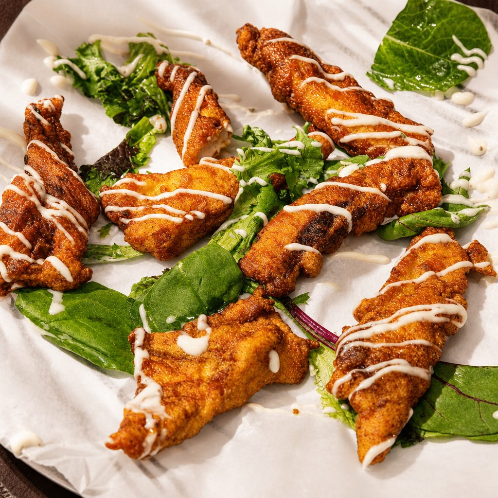 Fish Pakora.