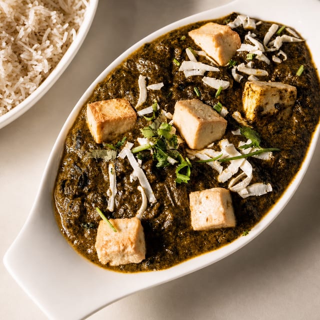 Saag Paneer.